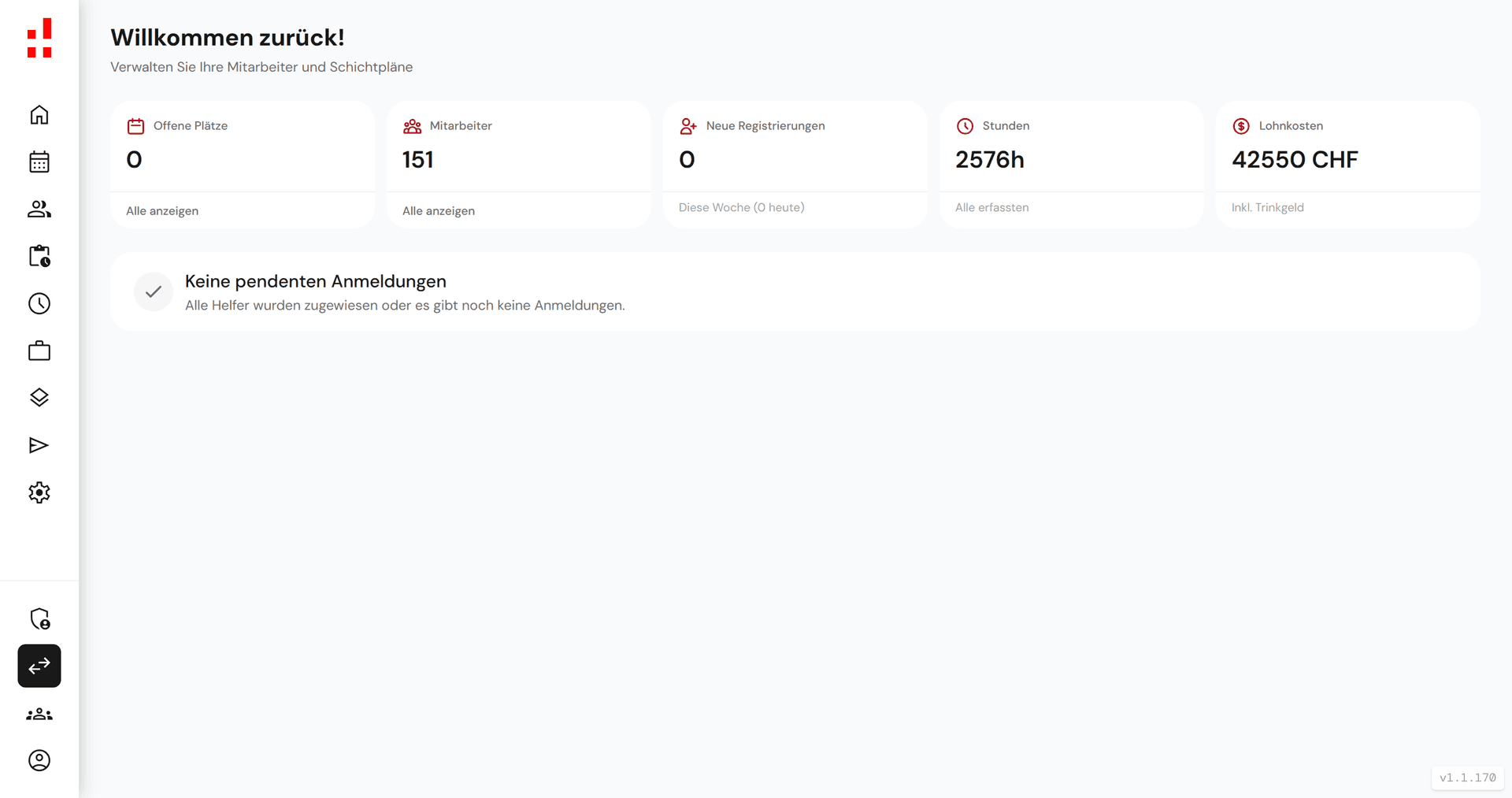 Adiutor Staff Dashboard