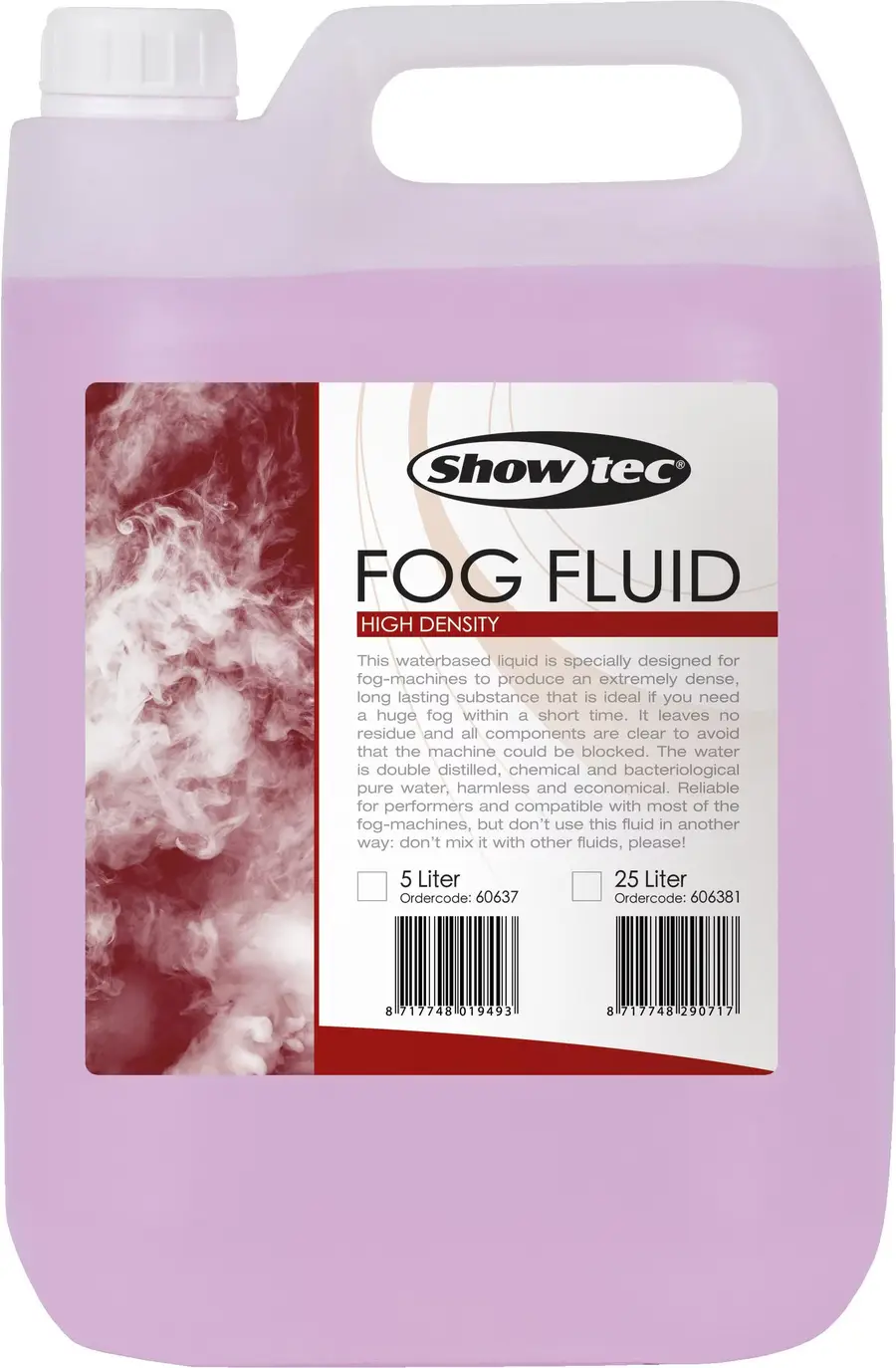 Showtec Nebelfluid 5l Kanister
