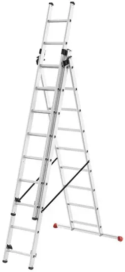 Leiter 3 × 9 Sprossen