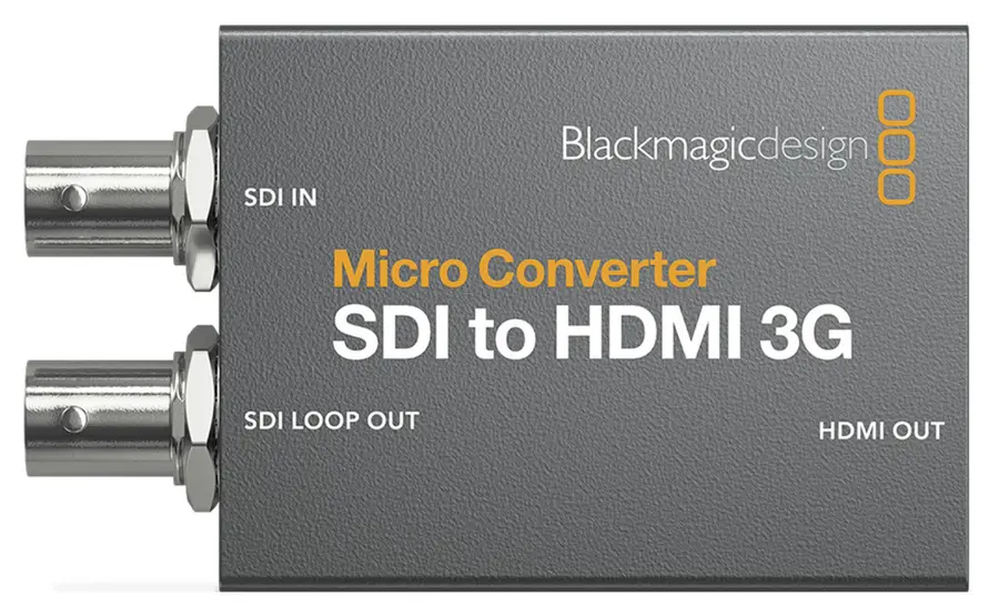 SDI HDMI Wandler 3G SDI in / out HDMI out