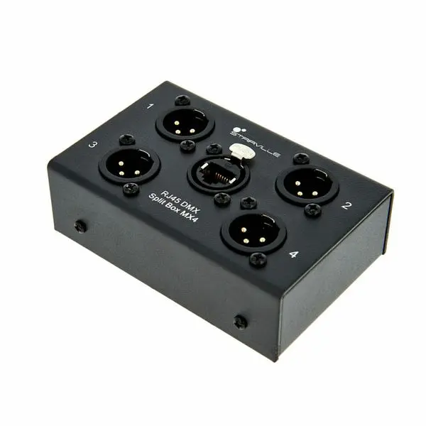 RJ45 DMX Split Box MX4