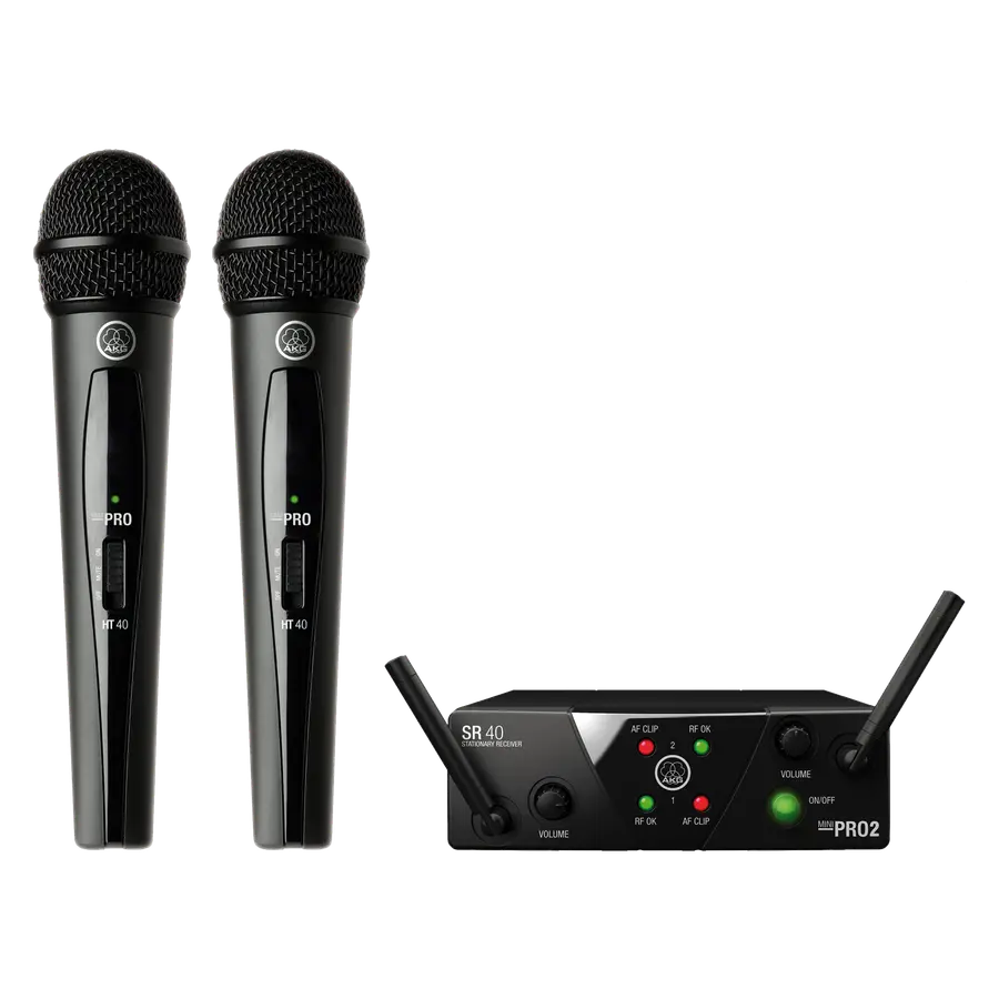 AKG Pro WMS40 Mini Dual Vocal Set