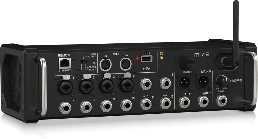 Midas MR12 mit Tablet